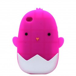 iPhone 4 4S 3D Chick Case (Hot Pink)